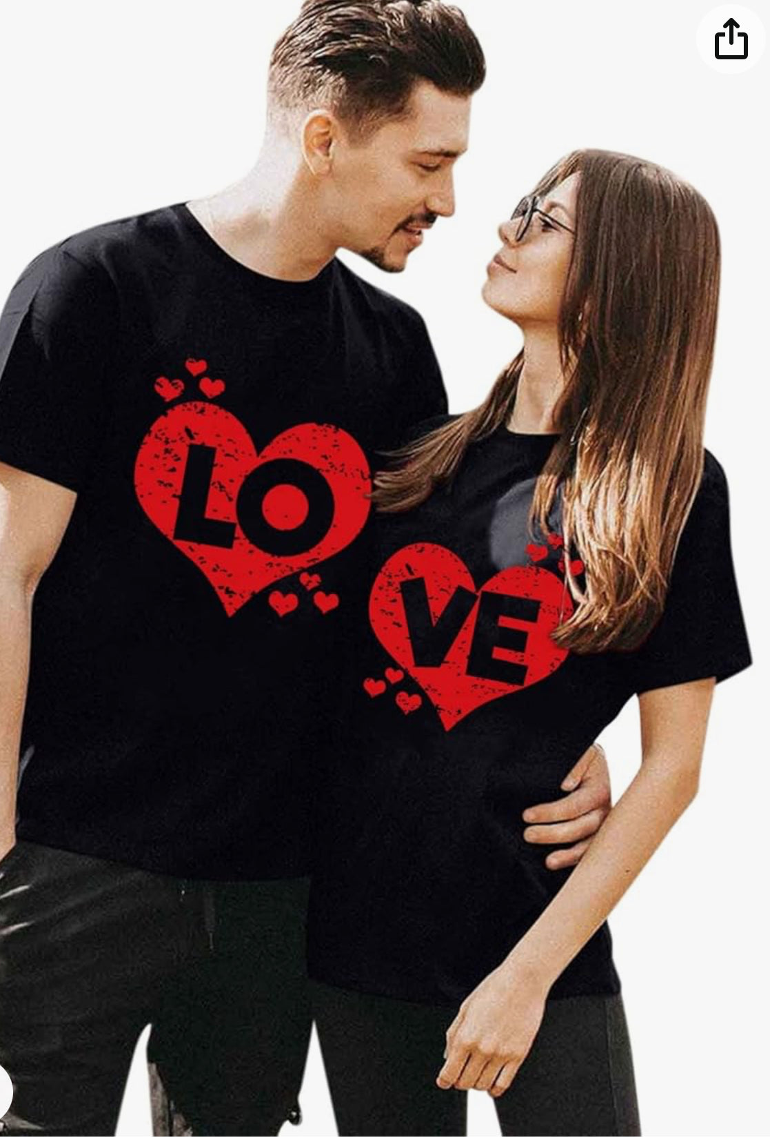 Valentine T-shirt for Couples Women Men