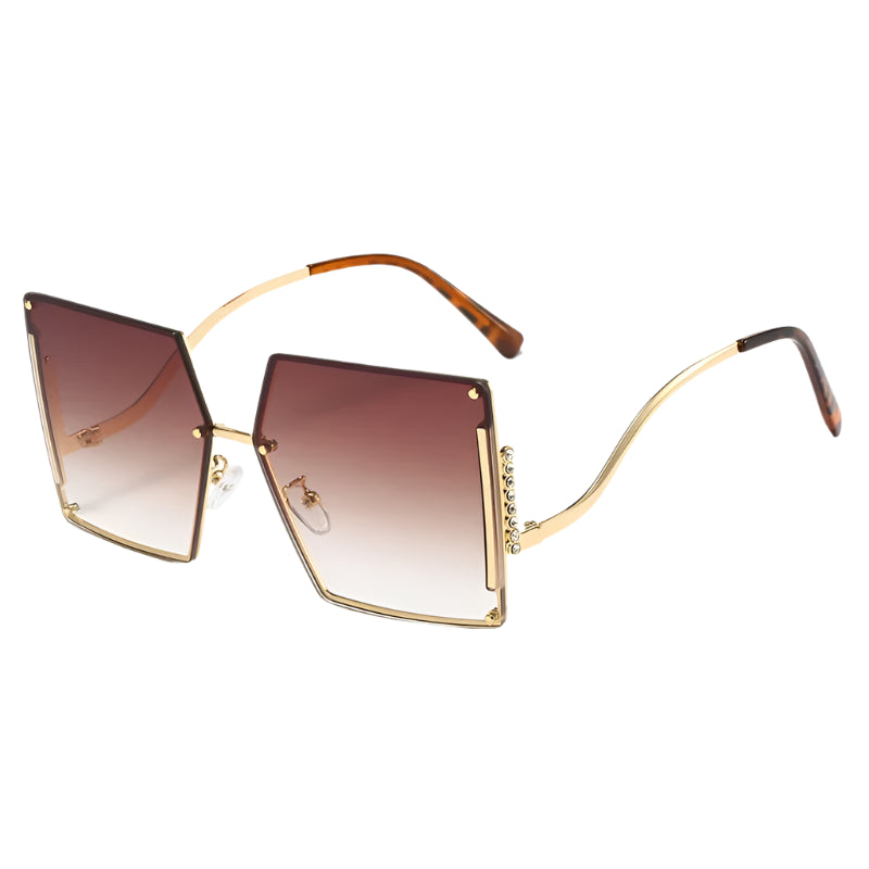 Rimless Square Sunglasses