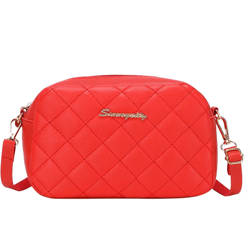 Fashionable Rhombus Shoulder Bag