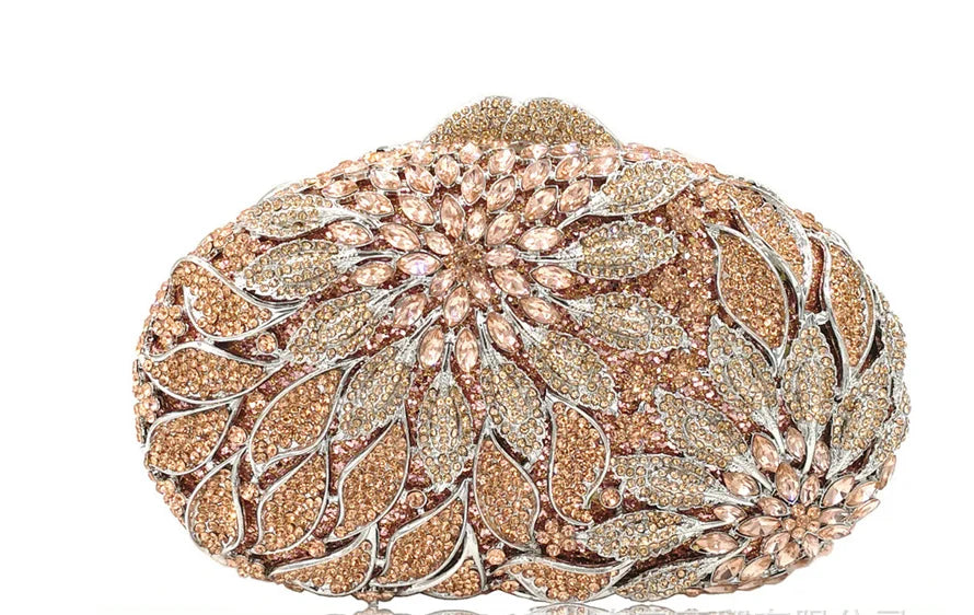 Ladies Rhinestone Party Purses Minaudiere