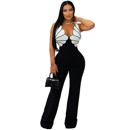 Solid Color Women Jumpsuits