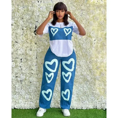 2 Piece Women Sets Dashiki African