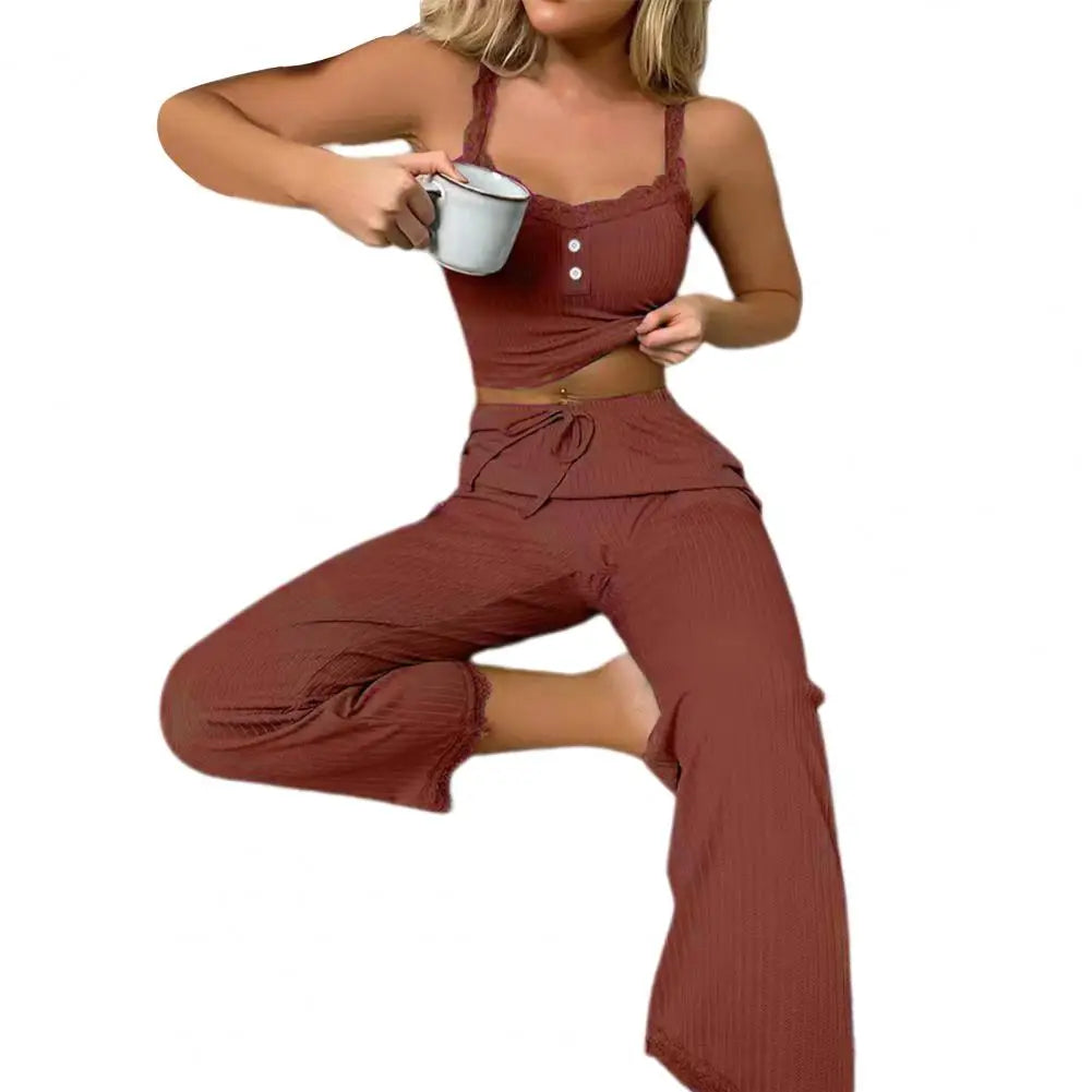 Sexy Casual Pajamas Set For Women