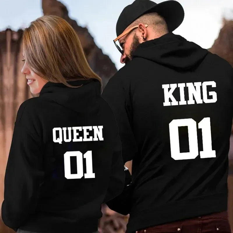 Hoodies Women Couples Matching Clothing