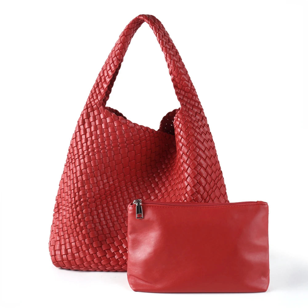 Bag Women PU Leather Large Capacity