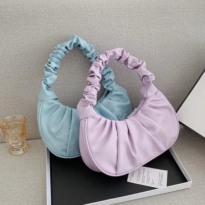 Shoulder Bags Female Dumpling Handbag