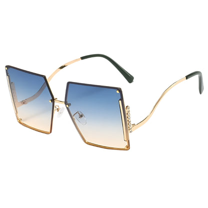 Rimless Square Sunglasses