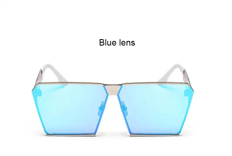 Men Women Clear Fashion Square Eyewear