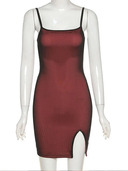 Mesh Double Layer Sexy Skinny Dres