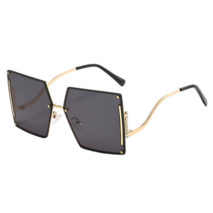 Rimless Square Sunglasses