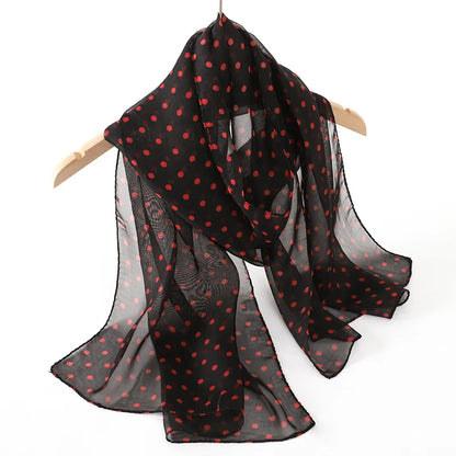 Printed Chiffon Scarf Shawl