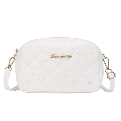 Fashionable Rhombus Shoulder Bag