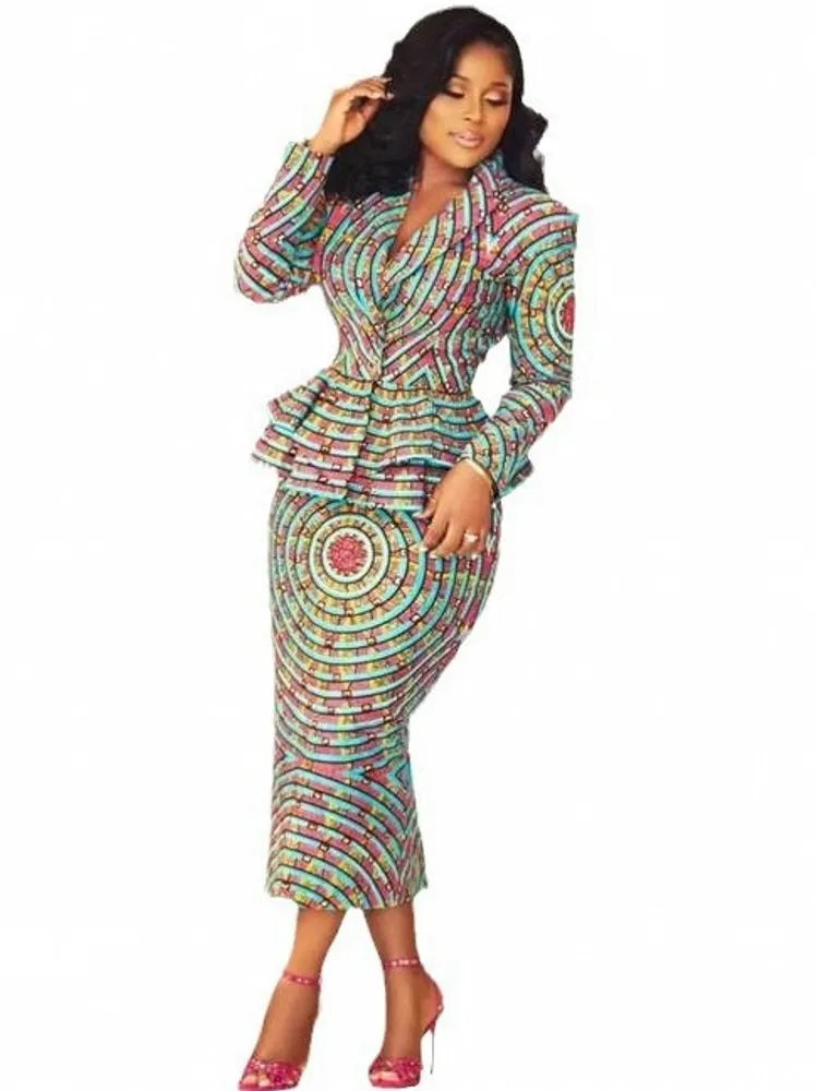 2 Piece Skirt Sets African Dresses For Women